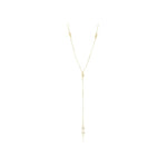 SIMPLE TIE NECKLACE | 18k Gold Filled