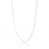 LITTLE MIRRORS CHAIN NECKLACE | White Rhodium Plated