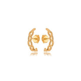 CHAIN EAR HOOK EARRINGS | 18k Gold Filled