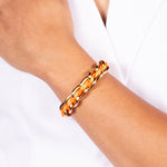 ORANGE STRING CHAIN BRACELET | 18k Gold Filled