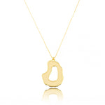 ENAMEL STONE NECKLACE | 18k Gold Filled