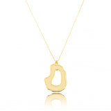 ENAMEL STONE NECKLACE | 18k Gold Filled