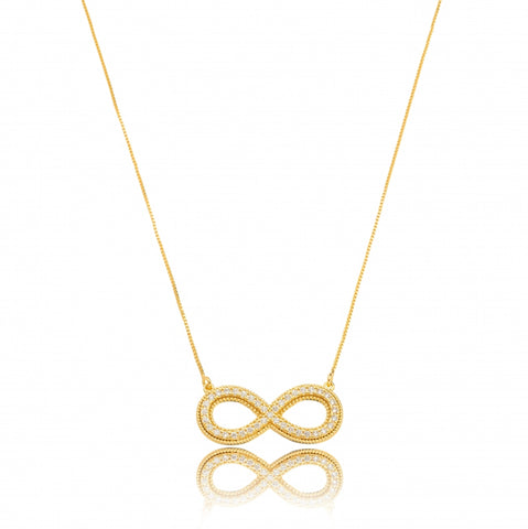 INFINITY NECKLACE | 18k Gold Filled