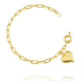 HEART BRACELET | 18k Gold Filled