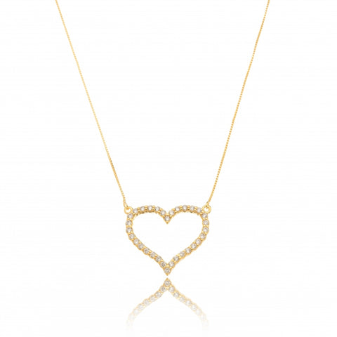 HEART NECKLACE | 18k Gold Filled