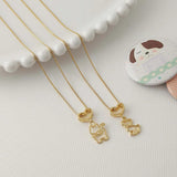 DOG LOVE NECKLACE | 18k Gold Filled