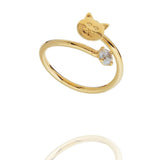 OPEN CAT RING | 18k Gold Filled