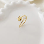 OPEN CAT RING | 18k Gold Filled