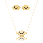 ENAMEL EYE SET | 18k Gold Filled