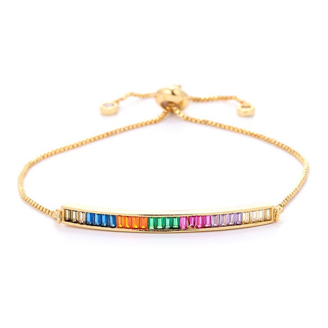 COLORFUL CRYSTAL BRACELET | 18k Gold Plated