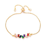 COLORFUL CRYSTAL BRACELET | 18k Gold Plated