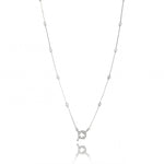 LITTLE PEARLS NECKLACE | White Rhodium Plated